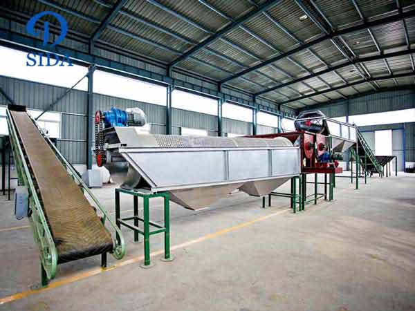 Yam starch production line