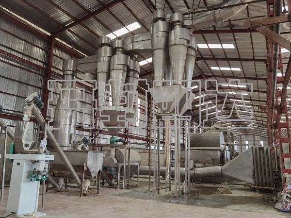 50tons of Cassava starch processing plant